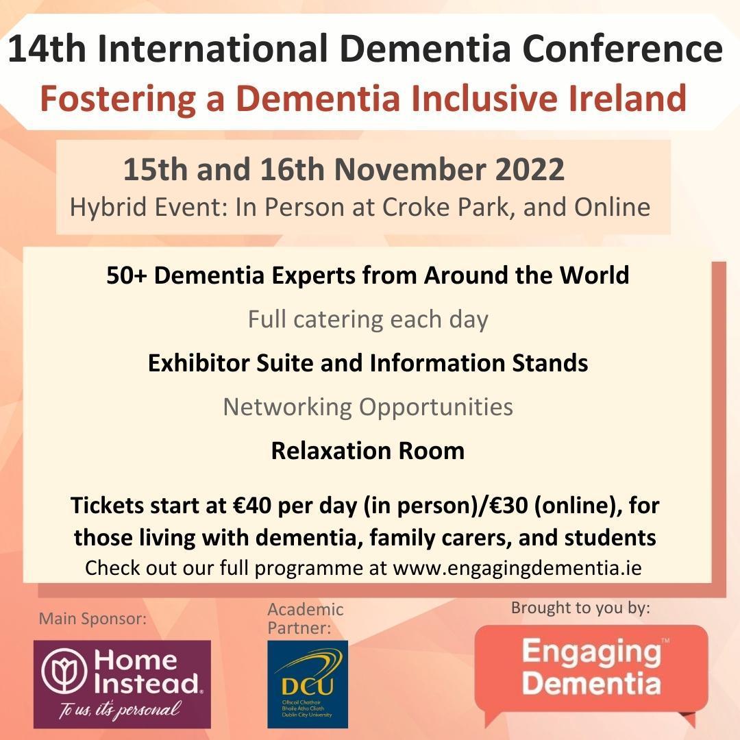 2022 International Dementia Conference, 15 & 16 Nov The Wheel